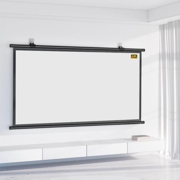 投影スクリーン スクリーン プロジェクター 60/72/84/100//120インチ