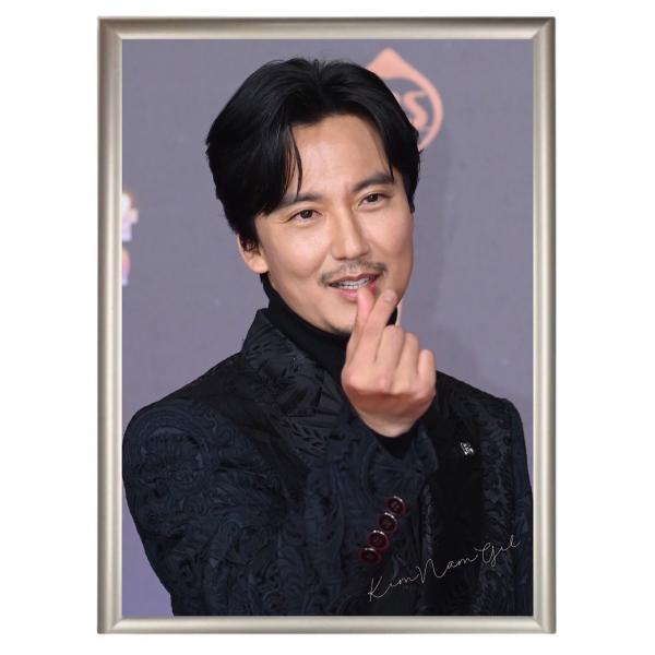 キムナムギル フォトプレート 額入り 写真 A4サイズ 韓流 グッズ hp039