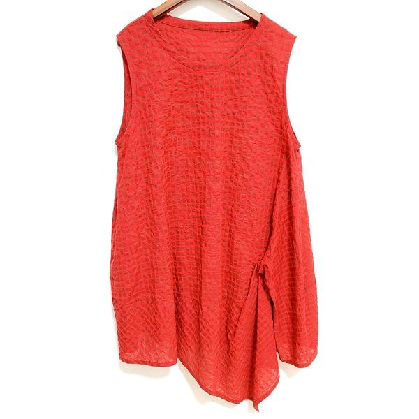 snc ジウセンソユニコ 慈雨 Sensounico チュニック 40 赤系