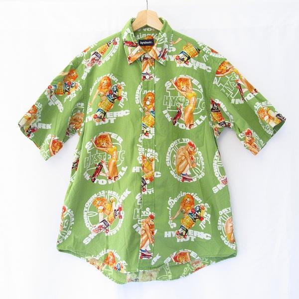 HYSTERIC GLAMOUR（ヒステリックグラマー） #snc 半袖シャツ FREE 黄緑