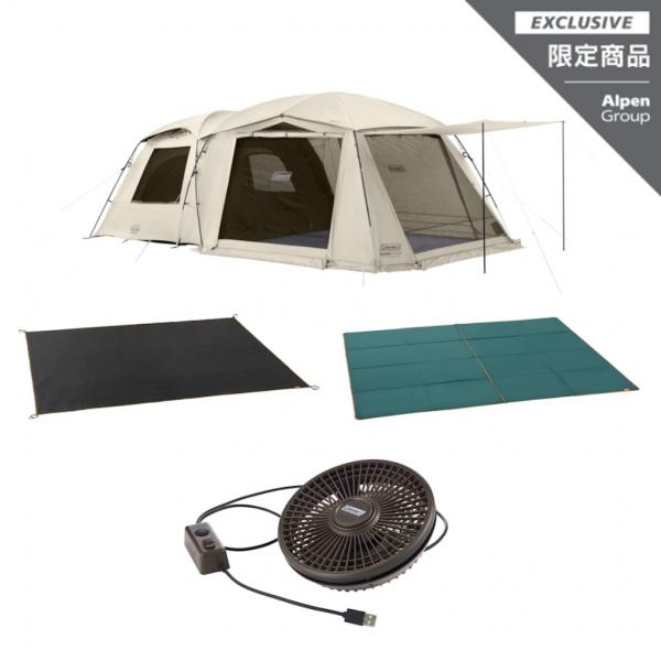 コールマン タフスクリーン2ルームハウスエアー/LDX＋ デザートサンド