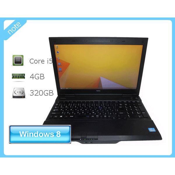 VX ノートパソコン Windows8.1 Pro 64bit NEC VersaPro VK26TX-G (PC