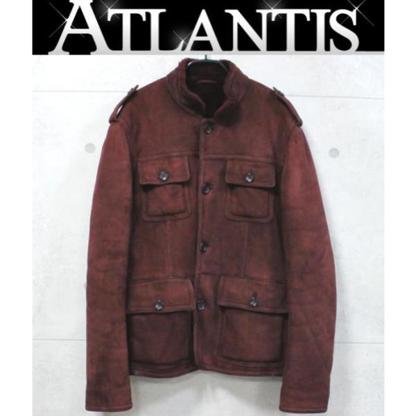 GUCCI（グッチ） SALE 美品 メンズ スエードジャケット ボルドー