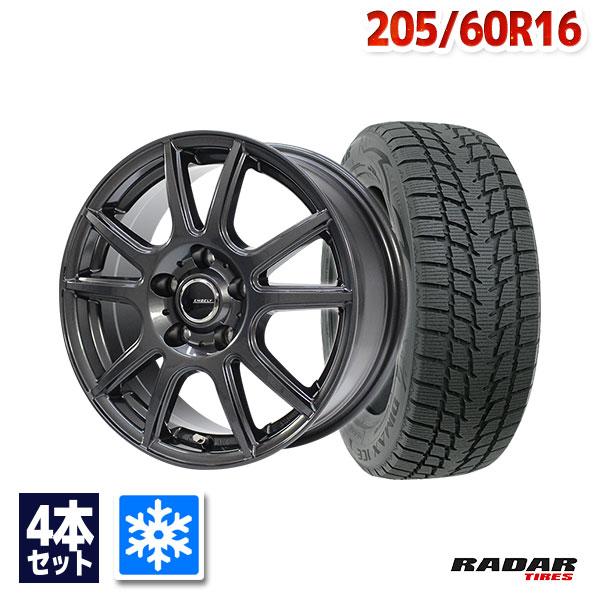 RADAR（レーダー） 205/60R16 スタッドレスタイヤホイールセット Dimax