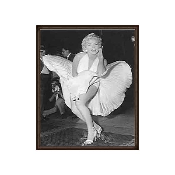 マリリン モンロー 1954（マシュー ツィンマーマン） 額装品 ウッド