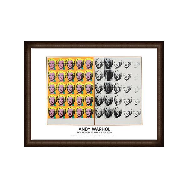 Marilyn Diptych 1962 exhibition（アンディ ウォーホル） 額装品