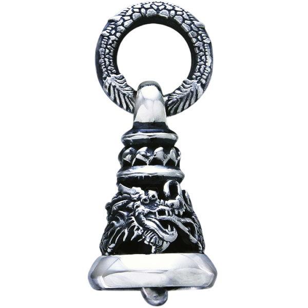 LONE ONES（ロンワンズ） スモール ドラゴン ベル シルバーペンダント