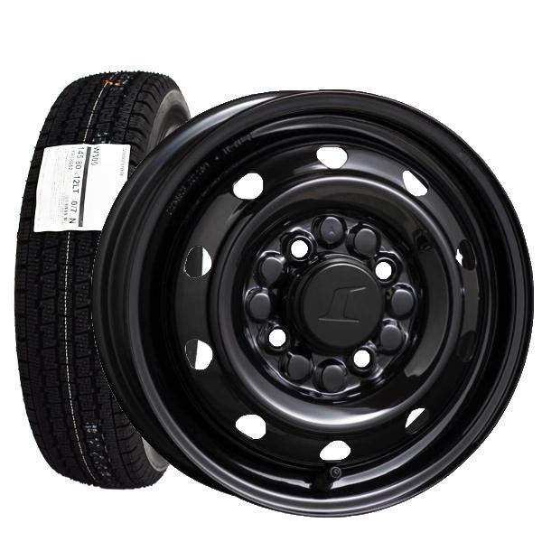 BRIDGESTONE（ブリヂストン） 2025年製 W300 145/80R12 80/78N +トピー