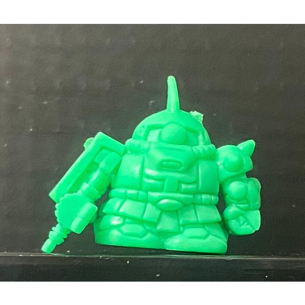 SDガンダム ガン消し 本弾 マーク4 ジョニーライデン専用ザクII (緑