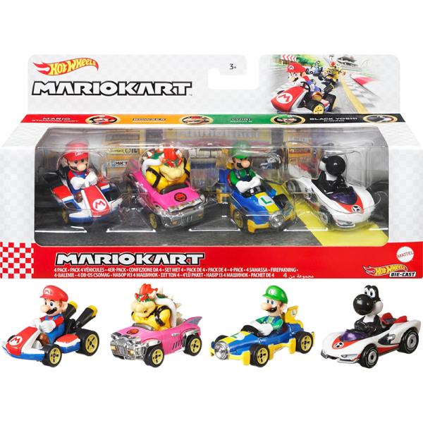 MATTEL（マテル） ホットウィール マリオカート 4パック セット限定