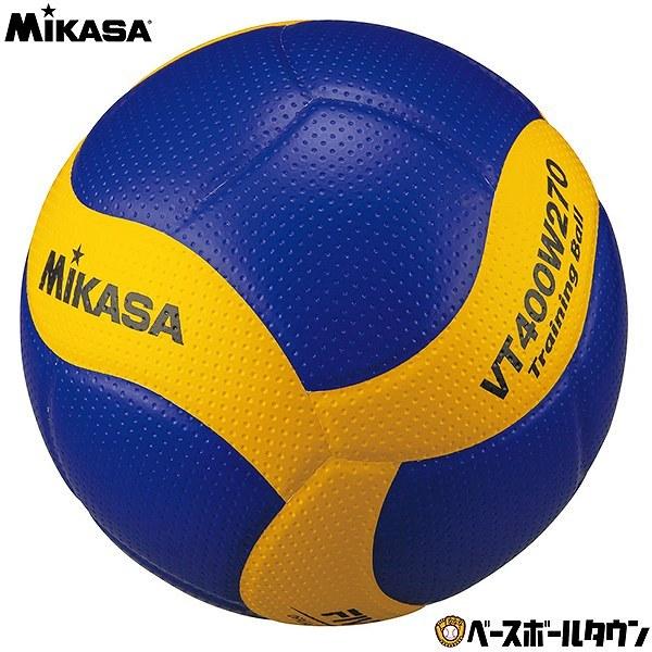 MIKASA（ミカサ） バレー4号 トレーニング270g 黄/青 VT400W270