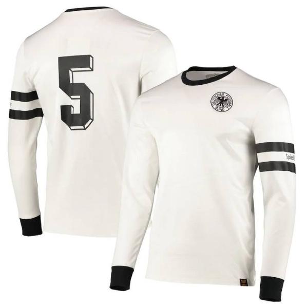 西ドイツ代表 1974 ホーム 長袖 ユニフォーム ベッケンバウアー5/復刻