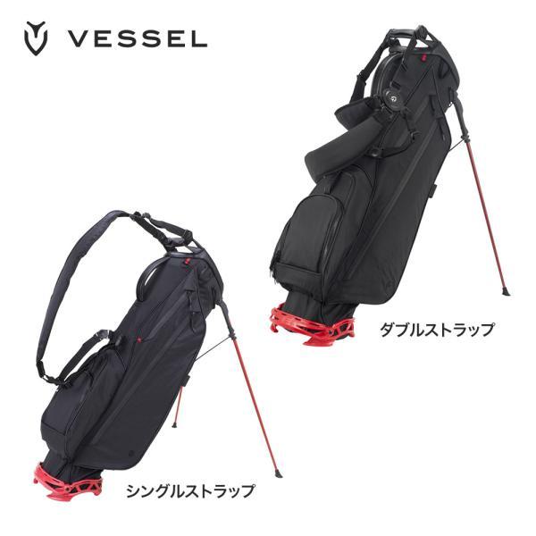 VESSEL ベゼル ゴルフ メンズ キャディバッグ スタンド VLS シングル