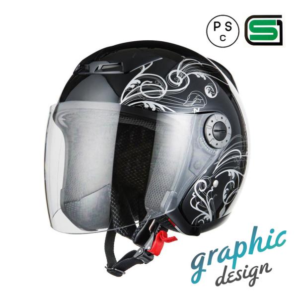 バイクヘルメット ジェット ジェットヘルメット XL 61〜62cm