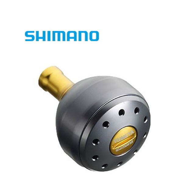 シマノ（SHIMANO） 夢屋アルミラウンド型パワーハンドルノブ グレー M