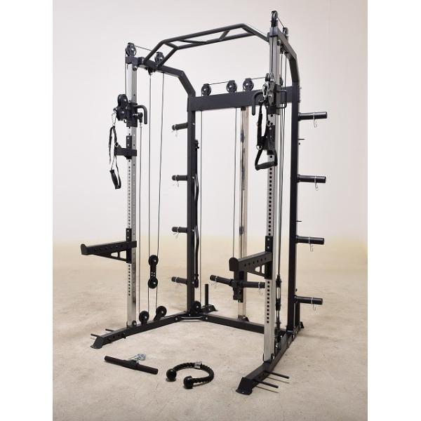 BS-G1 ケーブルマシン ハーフラック ケーブルクロス パワーラック