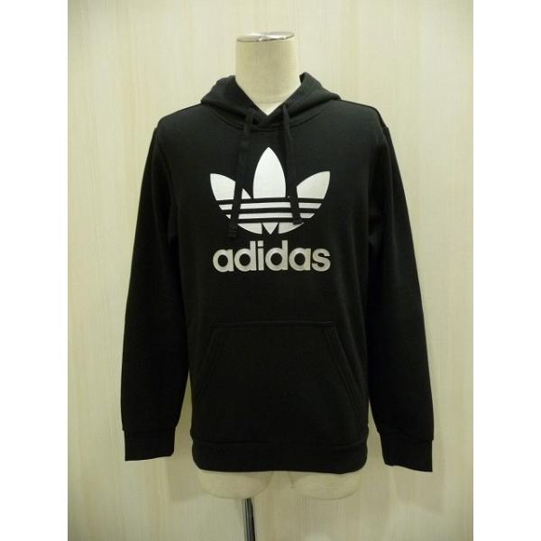 adidas オリジナルス トレフォイル フォイル パーカー （シルバー