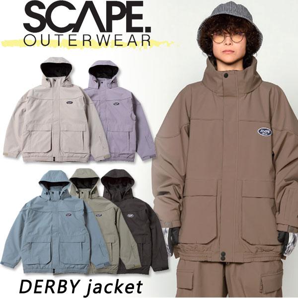 SCAPE（エスケープ） 24-25 SCAPE/エスケープ DERBY jacket メンズ