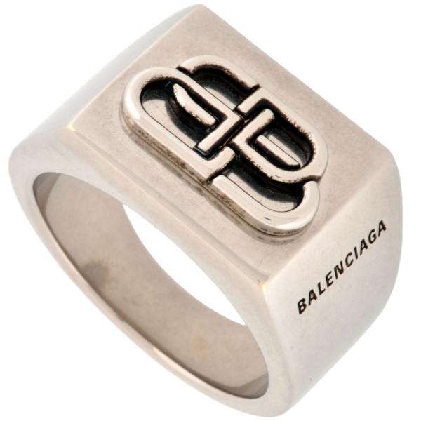 BALENCIAGA（バレンシアガ） BALENCIAGA BB ロゴ シグネット リング