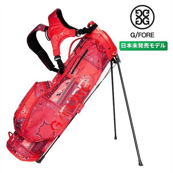G/FORE（ジーフォア） スタンド キャディバッグ バンダナ プリント