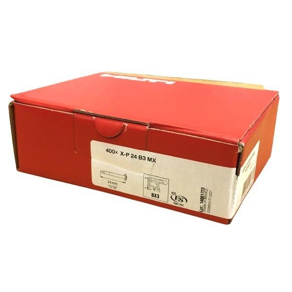 HILTI ヒルティ BX 3用ピン (連発) X-P 24 B3 MX (400本) 24mm : GOOD