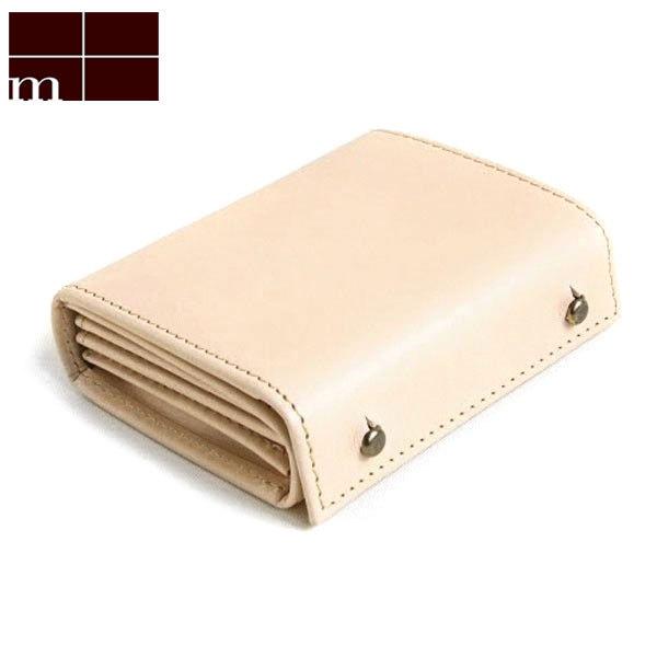 m+（エムピウ） 最大41%☆2/25限定 折り財布 millefoglie 2 TAN27