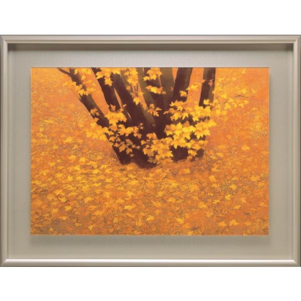 東山魁夷 「 行く秋 」 彩美版プレミアム 復刻絵画 絵画 日本画 版画