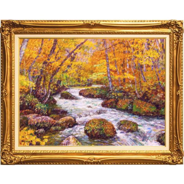 真作」服部保「トレド」風景画油絵絵画油彩画直筆サインF2号