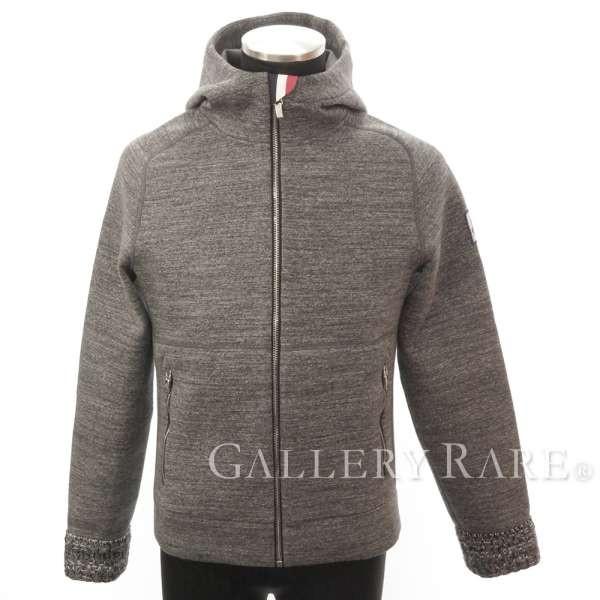 MONCLER（モンクレール） ガムブルー パーカー トリコロール フード