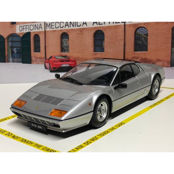 KKスケール KK scale 1/18 Ferrari 512 BBi 1981 シルバー ダイ