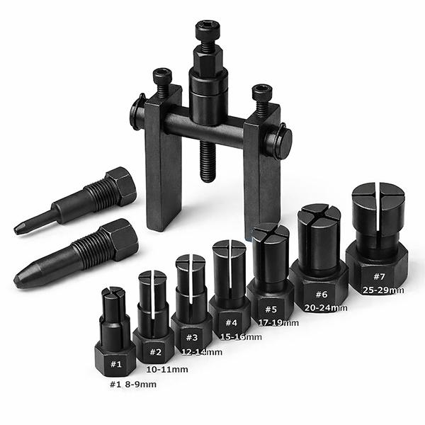 パイロットベアリングプーラーセット 8〜29mm YZF013 : Garage.com