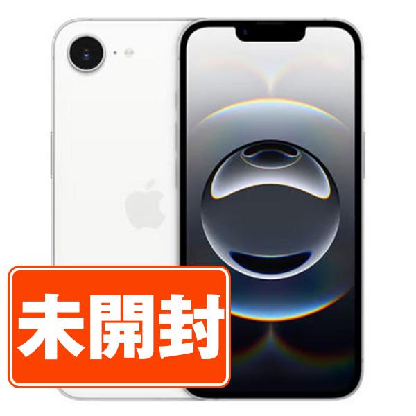 新品 未開封 iPhone16e 128GB ホワイト SIMフリー 本体 スマホ あす