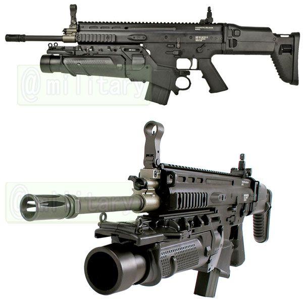 次世代スカー対応EGLMグレネードランチャー