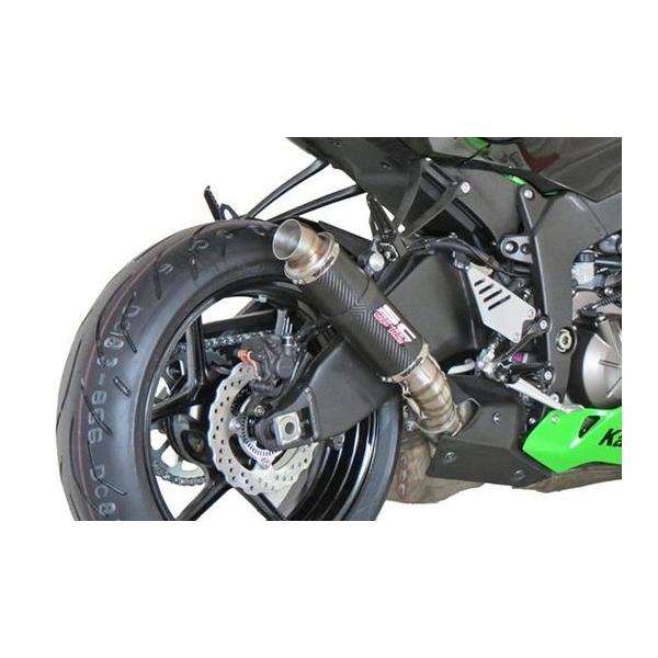SCプロジェクト KAWASAKI ZX-6R 13-17 GP M2 スリップオン カーボン
