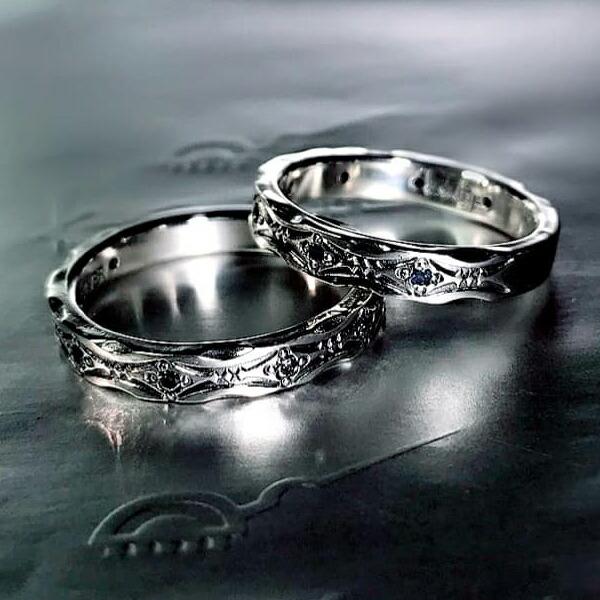 K-SMITH（ケースミス） 選べる 2種類 ストーン シルバーピンキーリング