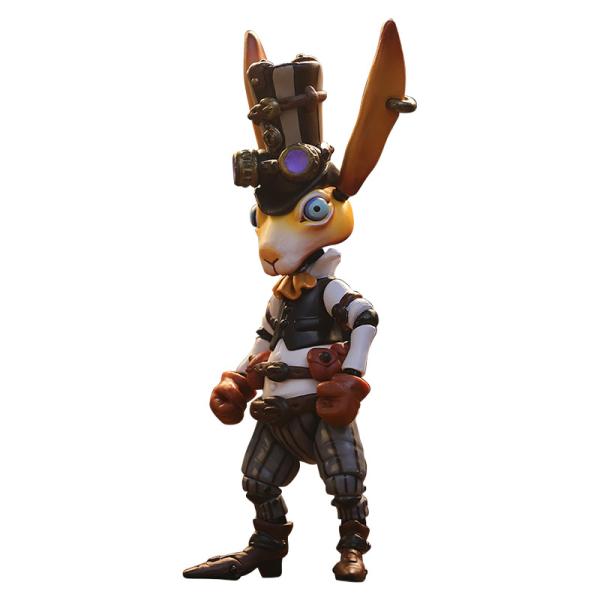 52TOYS 3.75'シリーズ FigLite Steampunk Rabbit 鎌田光司コラボ