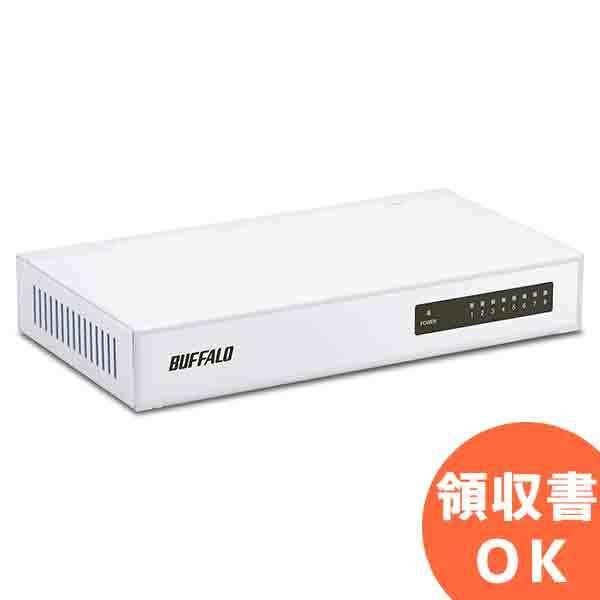 BUFFALO（バッファロー） LSW4-TX-8NS/WH 10/100Mbps対応スイッチング