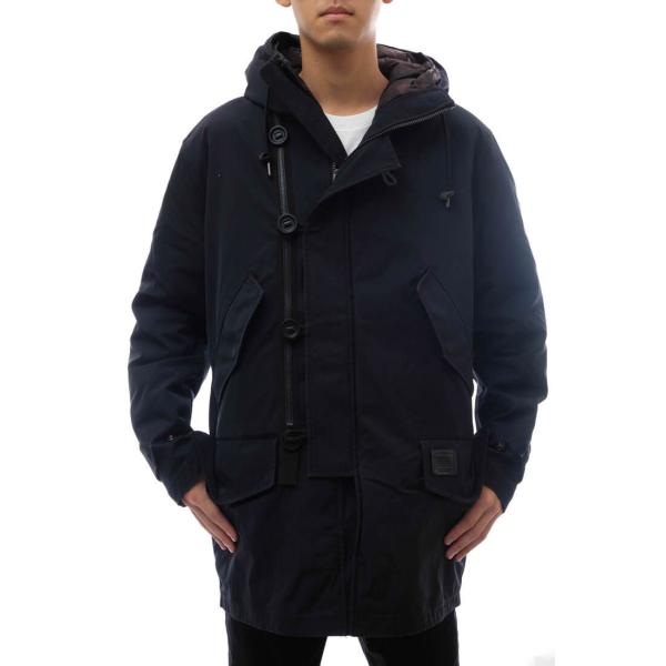 COACH（コーチ） ダウンコート F21008 DOWN PARKA 牛革 インナーダウン