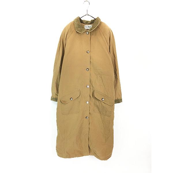 レディース 古着 80s USA製 LL Bean 襟 コーデュロイ コットン