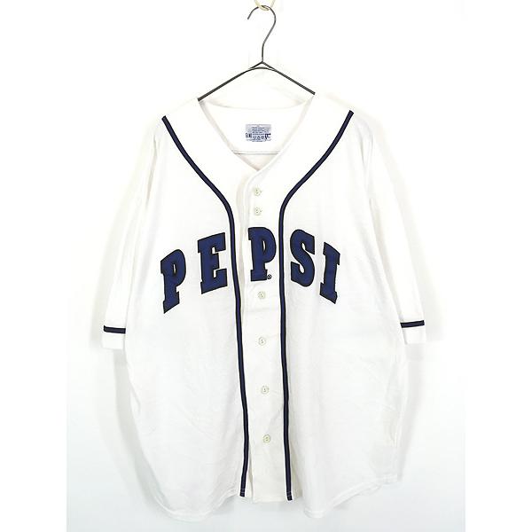 古着 90s USA製 PEPSI GENERATIONEXT ペプシ コーラ 企業 ベースボール