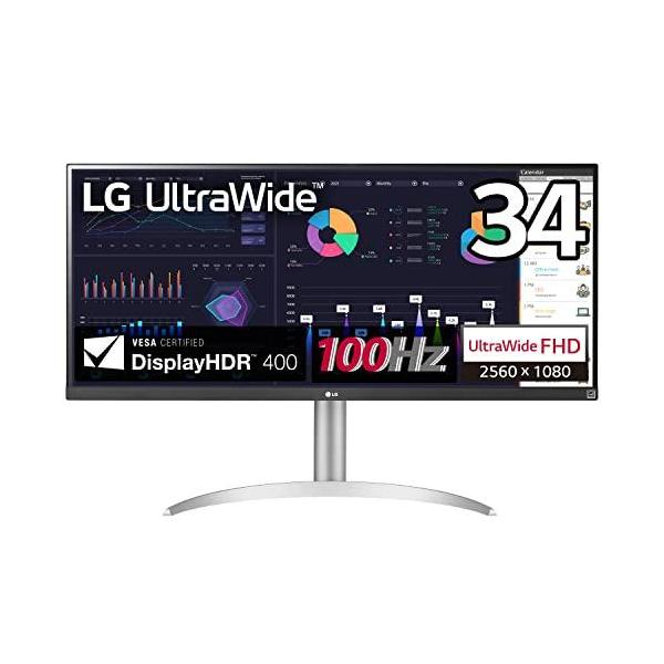 LGエレクトロニクス 34WQ650-W ホワイト 液晶ディスプレイ PCモニター