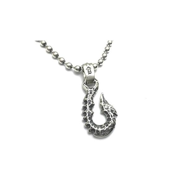 ネックレス ビルウォールレザー フィッシュフック ペンダント」の人気