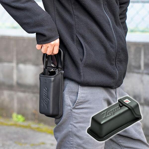 サングラスケース ハードシェルケース カラビナ付き AS-038 ブラック