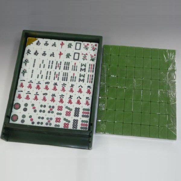 全自動麻雀卓「スパイダー」専用 麻雀牌（緑色） : 麻雀用具専門店