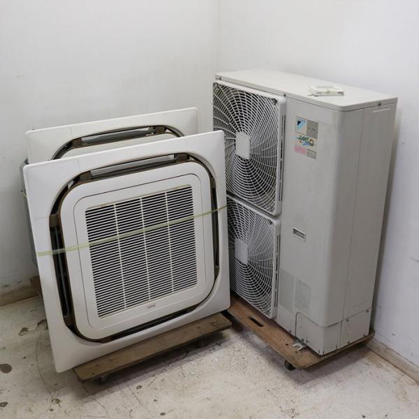 送料無料】 ダイキン 天カセ エアコン 内機2台 RZYP160AA 2009年 6馬力