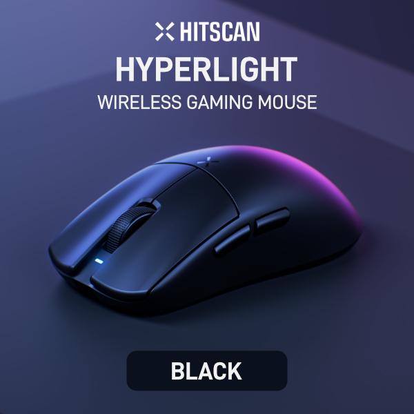 HITSCAN Hyperlight Wireless Gaming Mouse HS-WM-HL8K-MB 8K対応