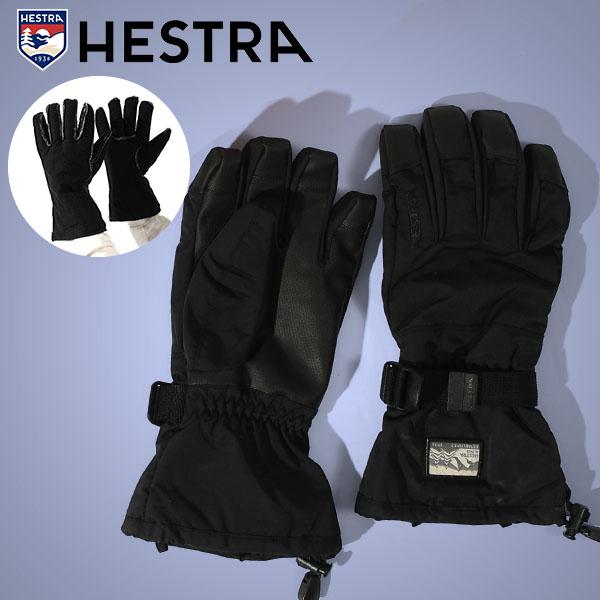 HESTRA（ヘストラ） ラスト1点 ブラック Lサイズ レザーグローブ