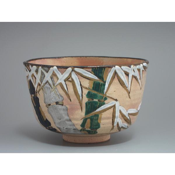 乾山写 雪笹絵茶碗 田中香泉造 化粧箱 : 茶道具商 越中屋 - 通販