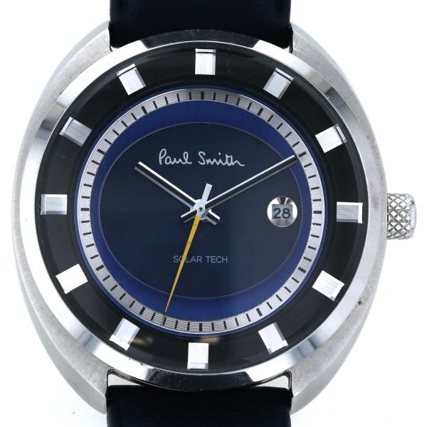 ポールスミス Paul Smith ラウンドフェイス ソーラーテック デイト