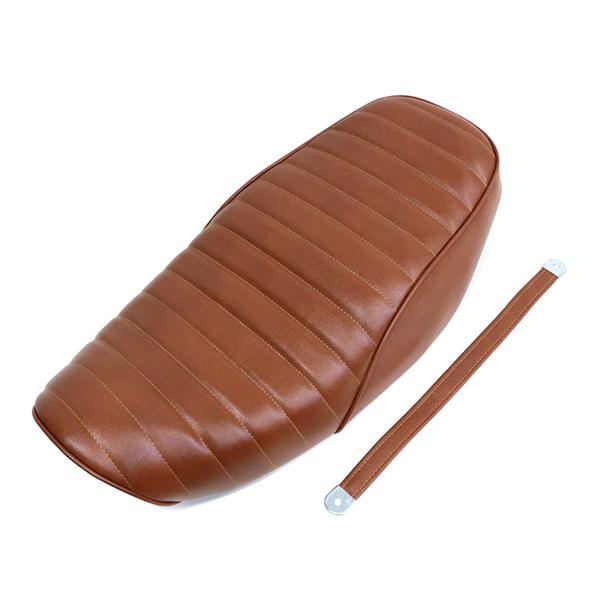 kawasaki ZEPHYR 400 ゼファー400 89-90 前期 シート ブラウン 茶色 皮